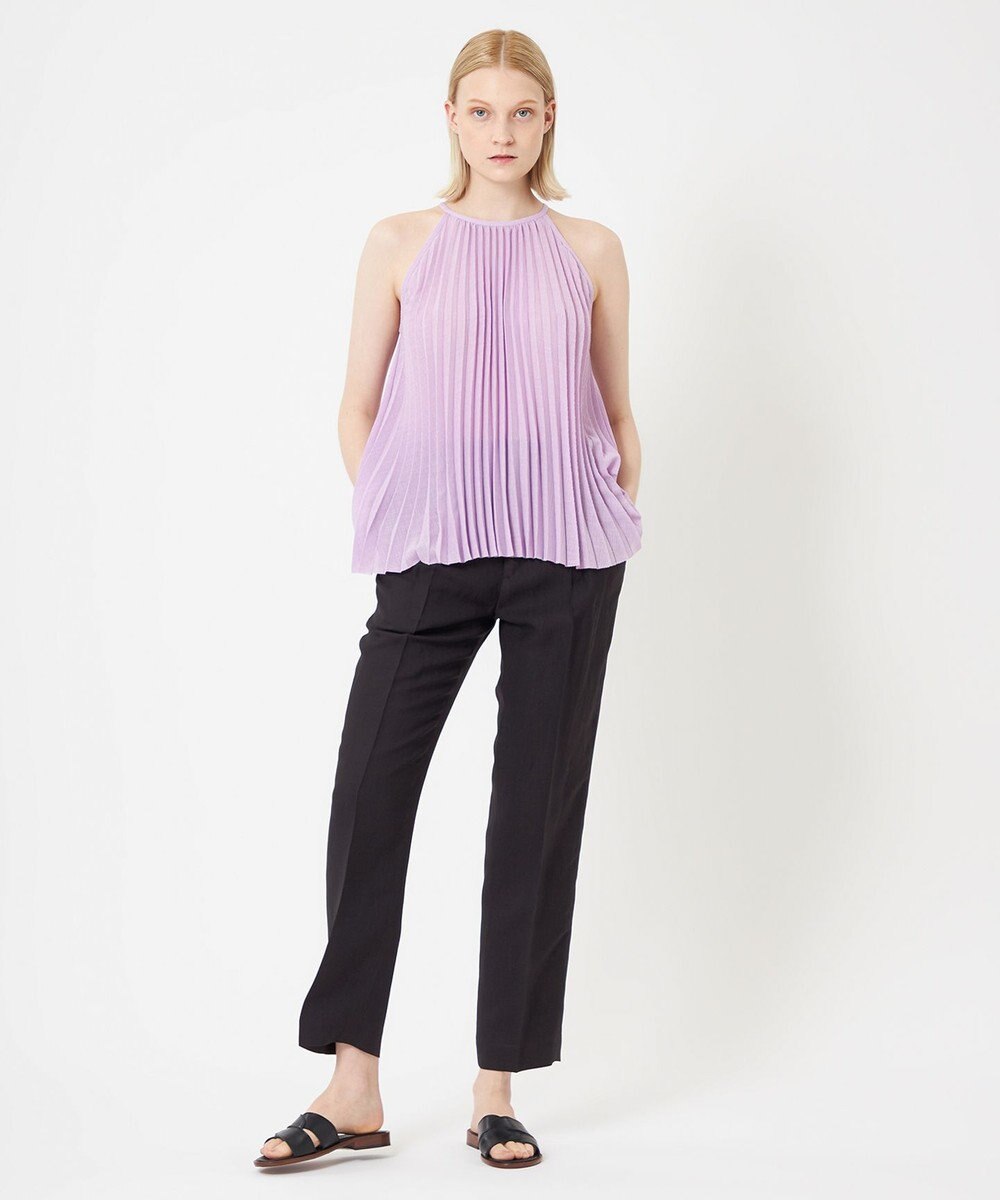 BEIGE， THISTLE / アメリカンスリーブブラウス 