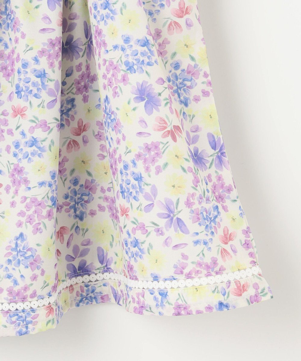 ANY KIDS 花柄 ブラウス 