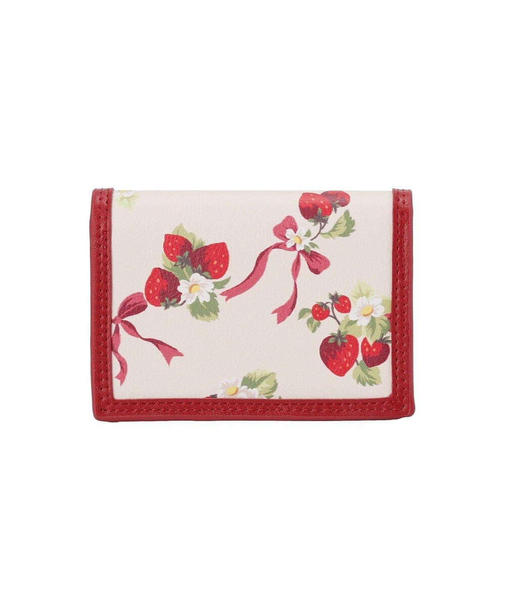 Maison de FLEUR いちご柄カードケース 