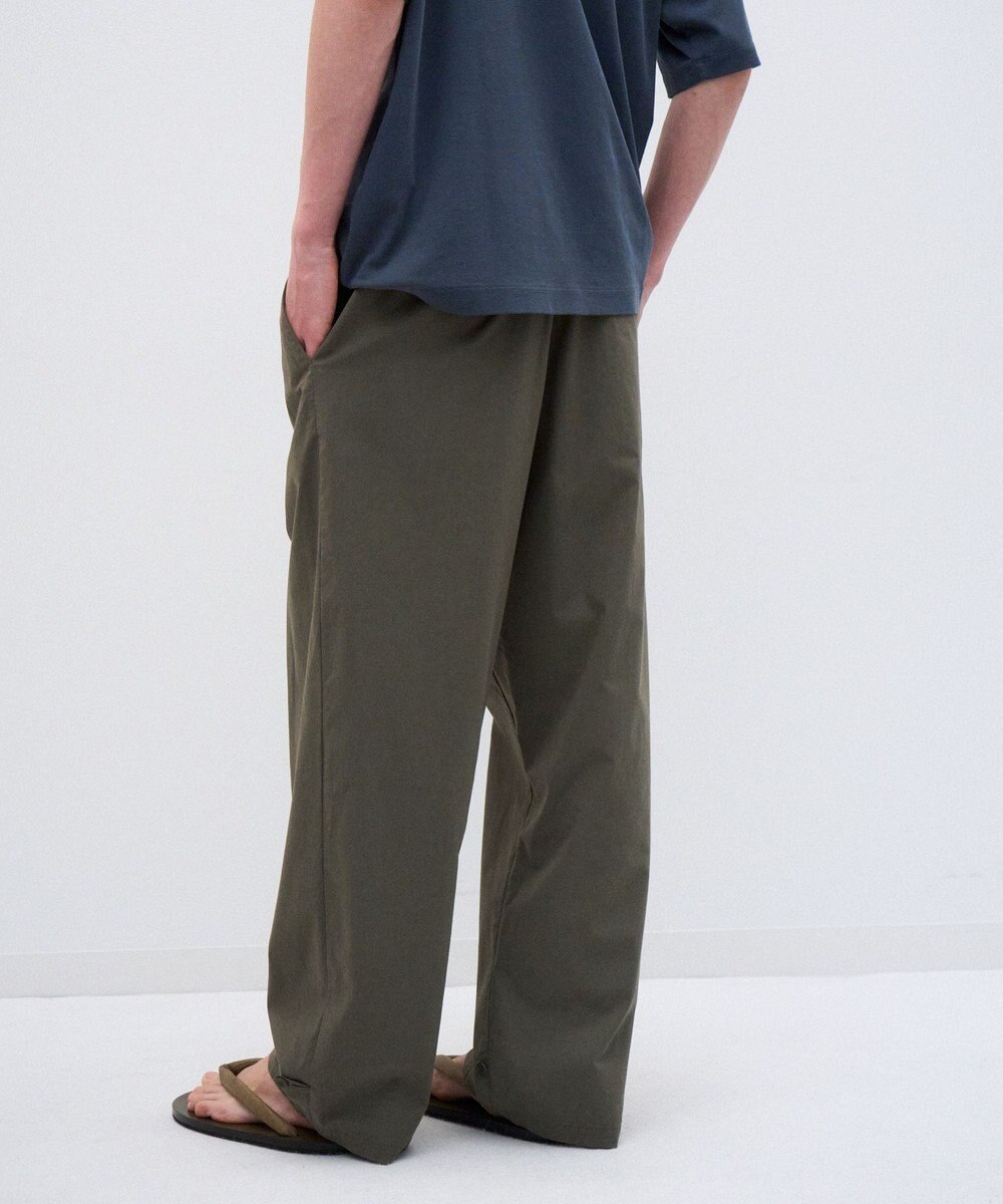 ATON LIGHT TC GABARDINE | ウォッシュドワイドパンツ - UNISEX 