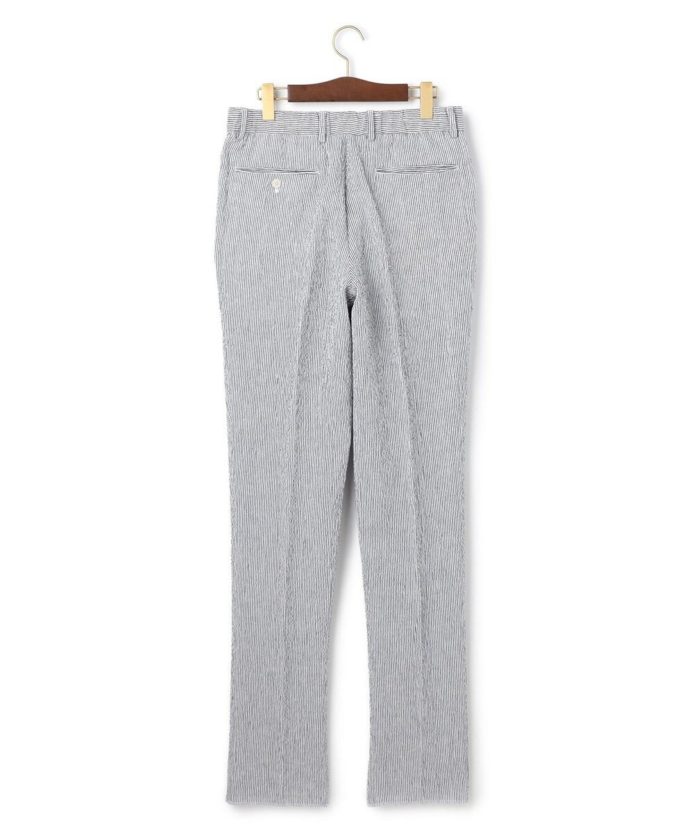 J.PRESS MEN ストレッチリネンサッカー パンツ 