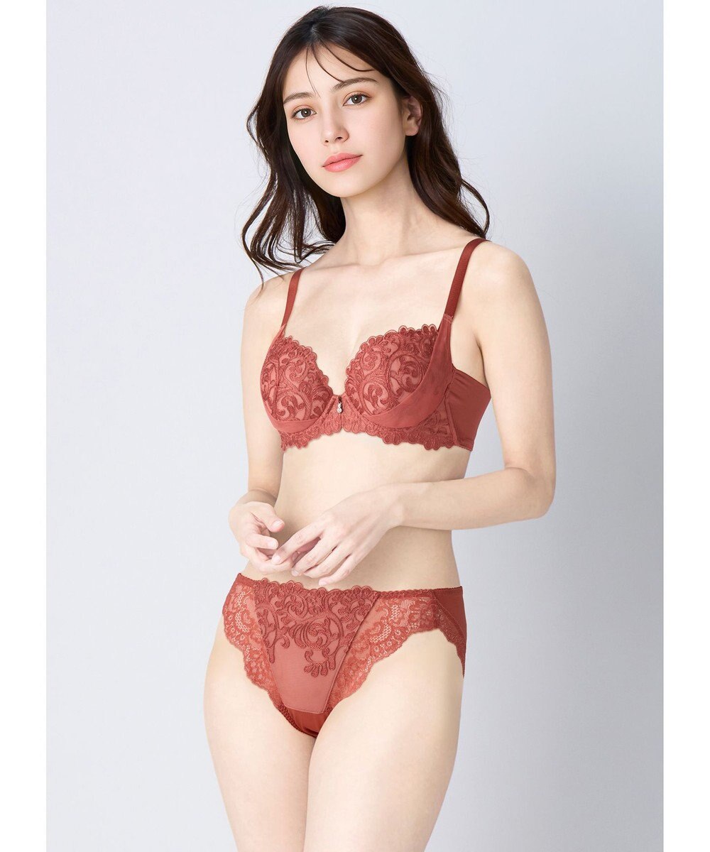 Wing ブラジャー バストを高い位置でキープ 谷間メイク 着やせシルエット 【8000シリーズ】 Gカップまで対応 大きいサイズ PB8000 ウイング／ワコール 