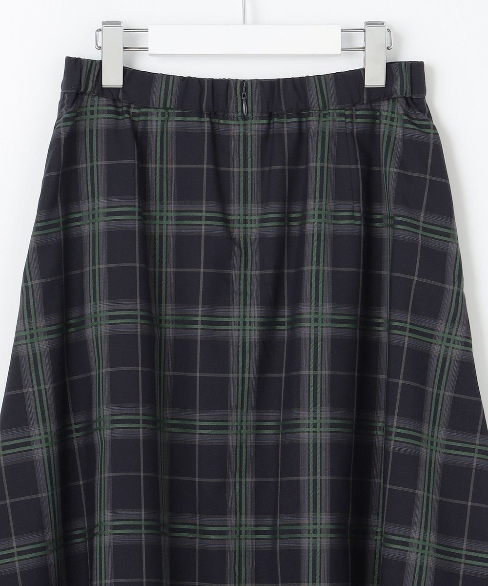 J.PRESS LADIES L 【WEB限定カラーあり・洗える】SOFT SHEER チェック フレア スカート 