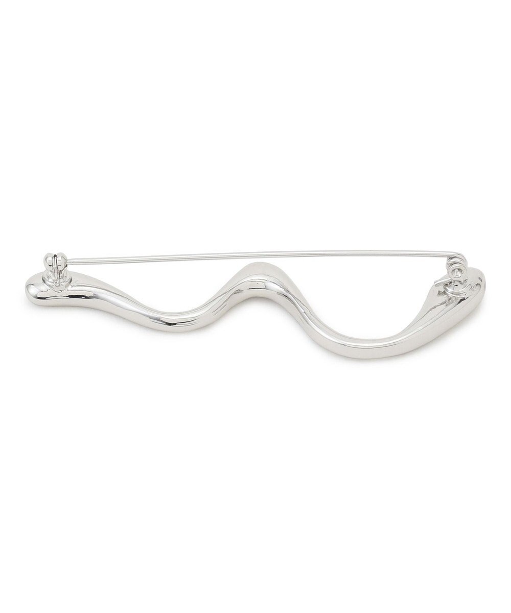 23区 ニュアンス ライン ブローチ 