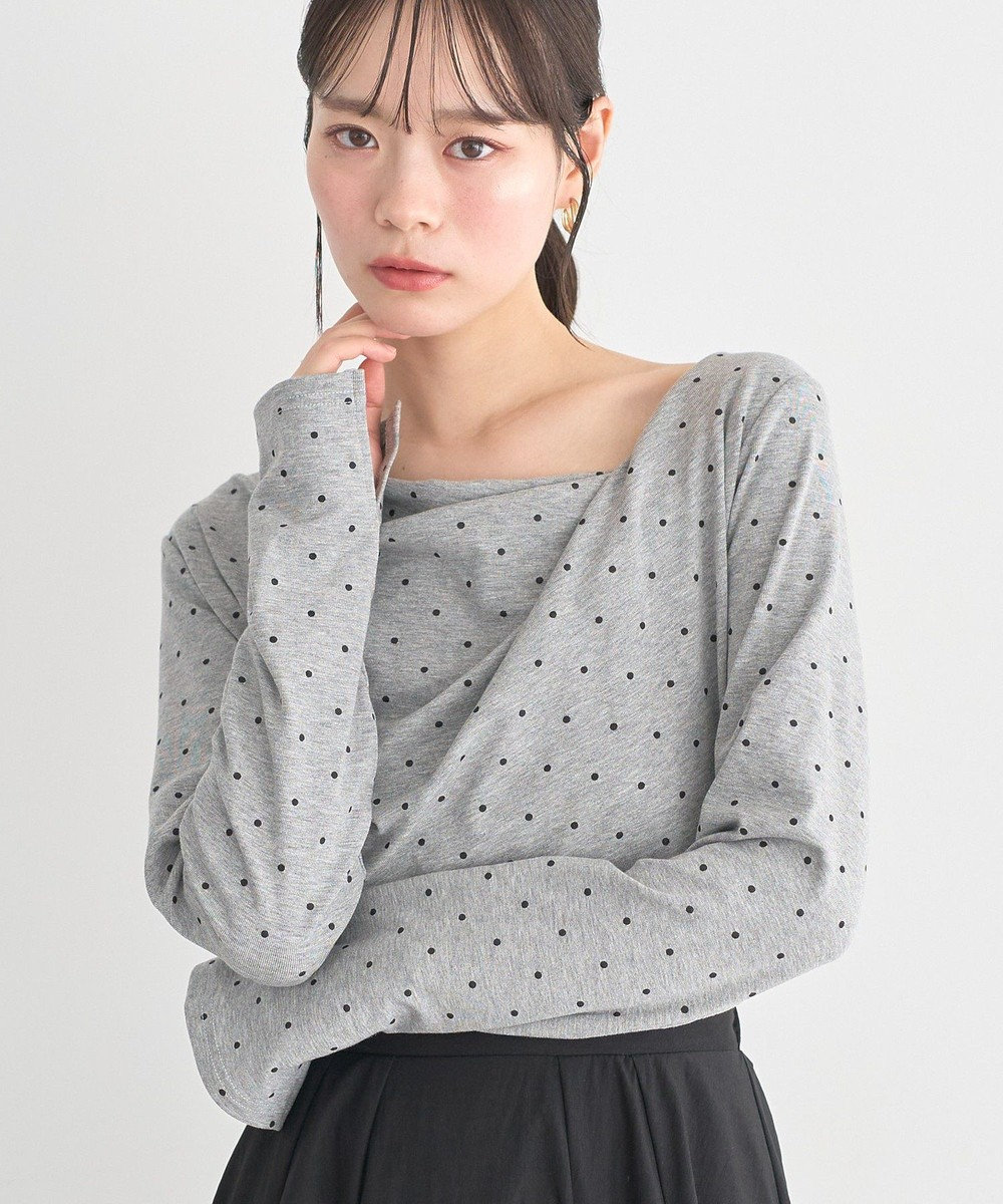 earth music&ecology アソートドレーププルオーバー 