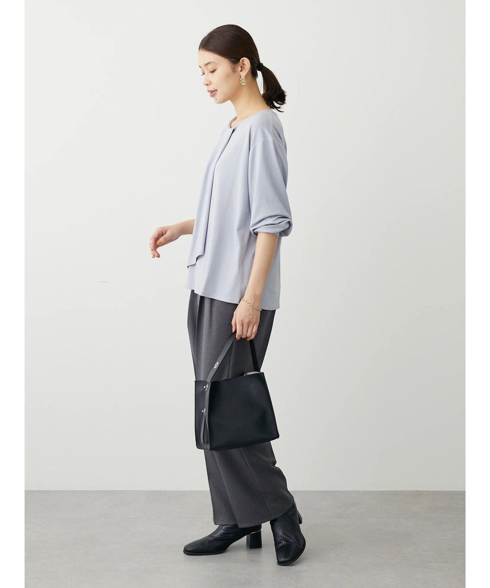 Green Parks ＢＰ　襟タック長袖ブラウソー 