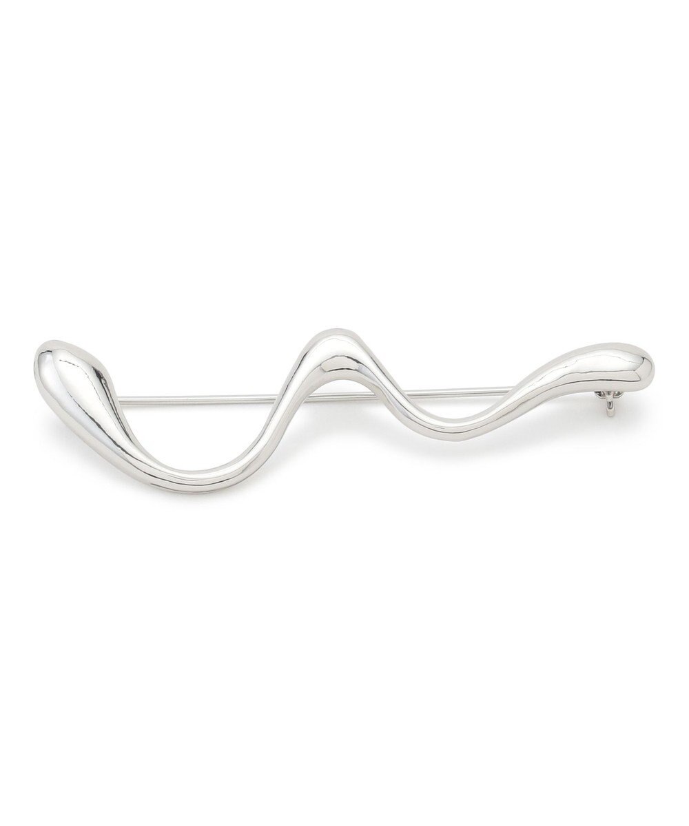 23区 ニュアンス ライン ブローチ 