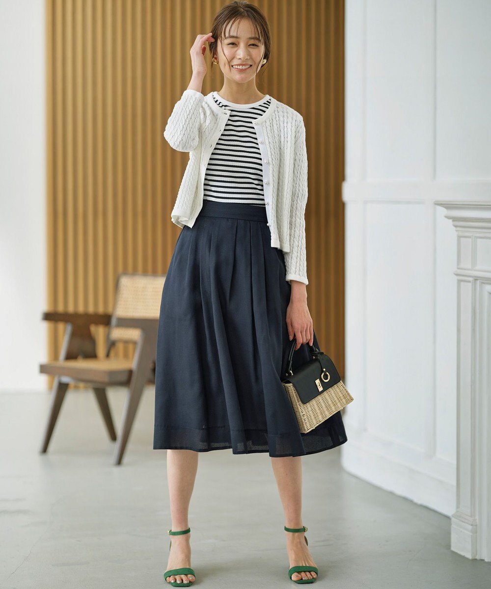 組曲 【WEB限定】CHAI ケーブルニットカーディガン 