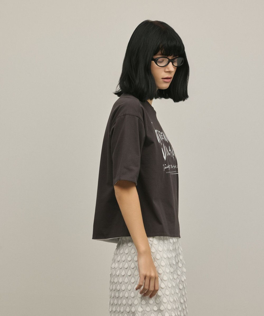 GRACE CONTINENTAL レイヤードロゴＴシャツ 