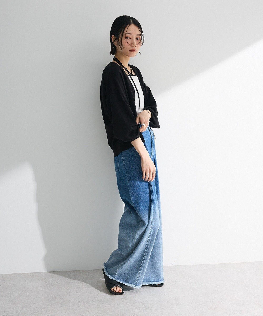 Green Parks フロントＺＩＰニットカーディガン 