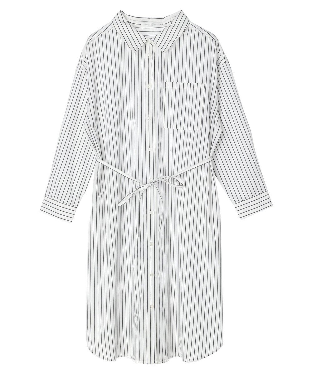 Green Parks ミドル丈シャツワンピース 