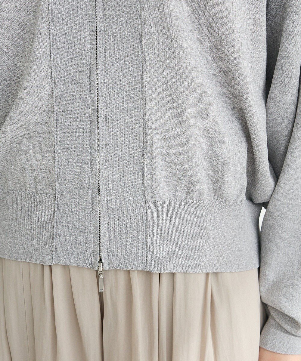 Green Parks フロントＺＩＰニットカーディガン 
