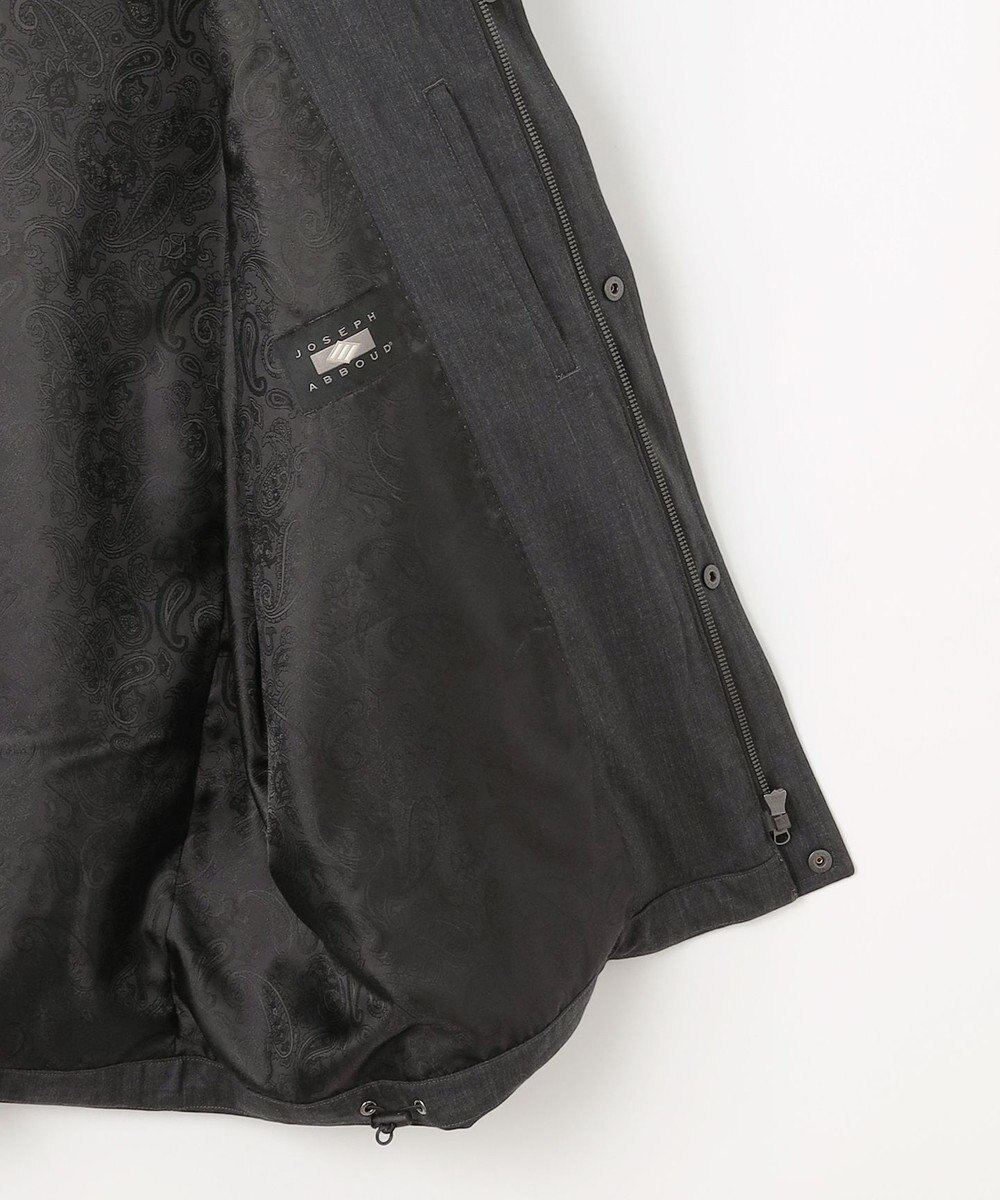 JOSEPH ABBOUD 【フード取り外し可】ライトメリノダウン ブルゾン 