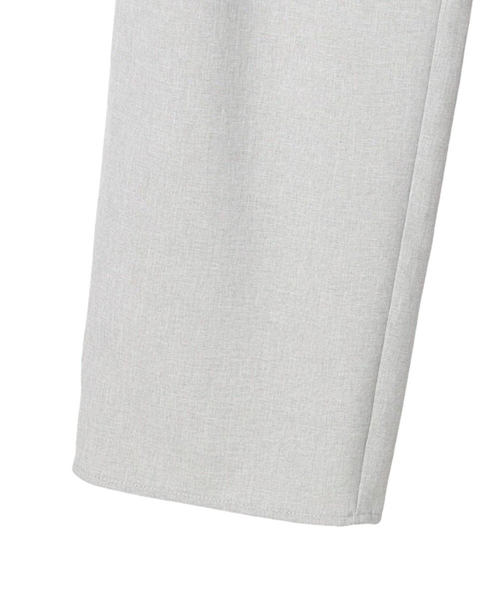 Green Parks 麻調ストレートパンツ 