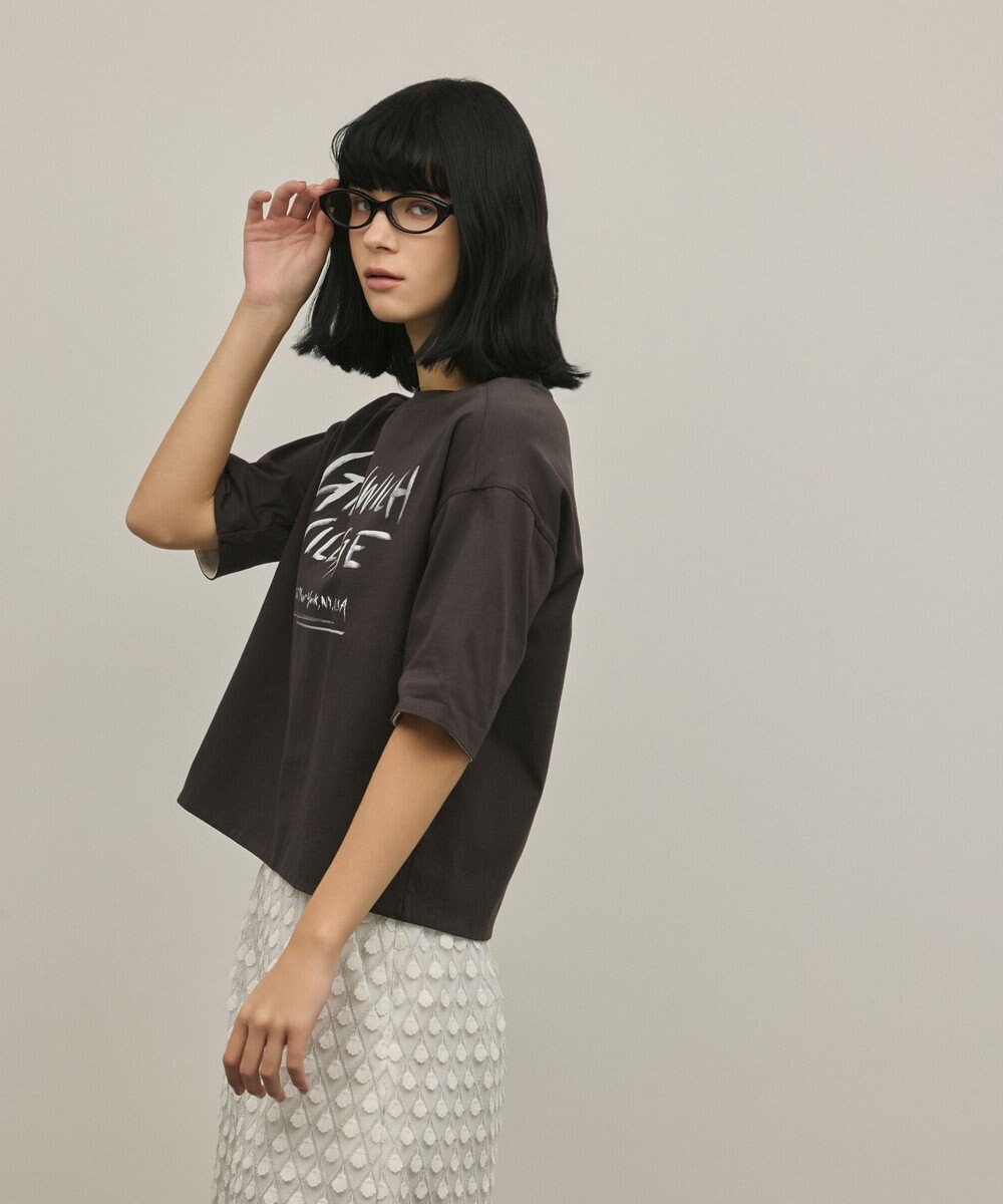 GRACE CONTINENTAL レイヤードロゴＴシャツ 