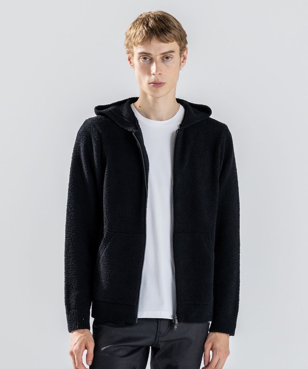 JOSEPH HOMME 【新素材】ジェントルフィットボア　ジップアップフーディー 