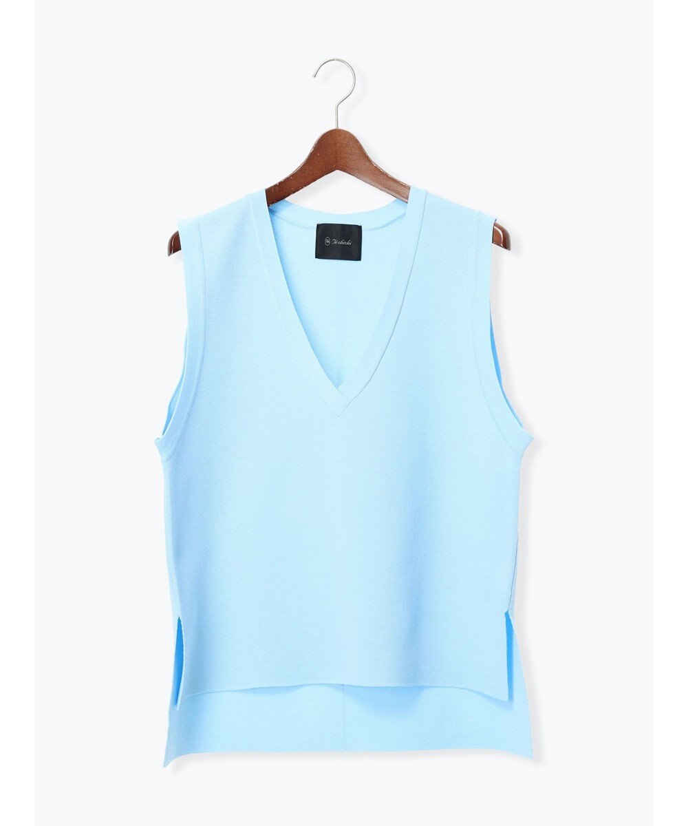 Te chichi Vネックニットベスト 