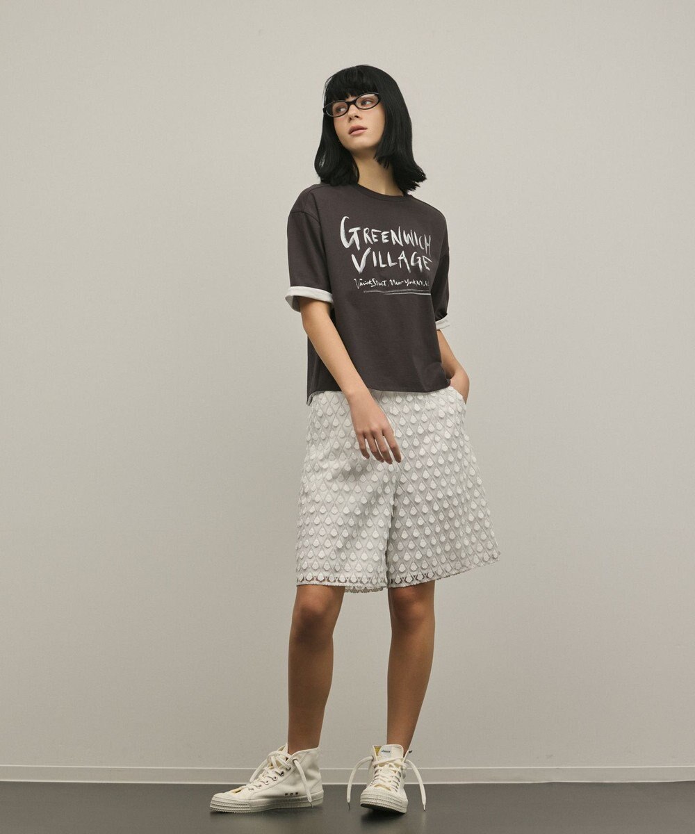 GRACE CONTINENTAL レイヤードロゴＴシャツ 