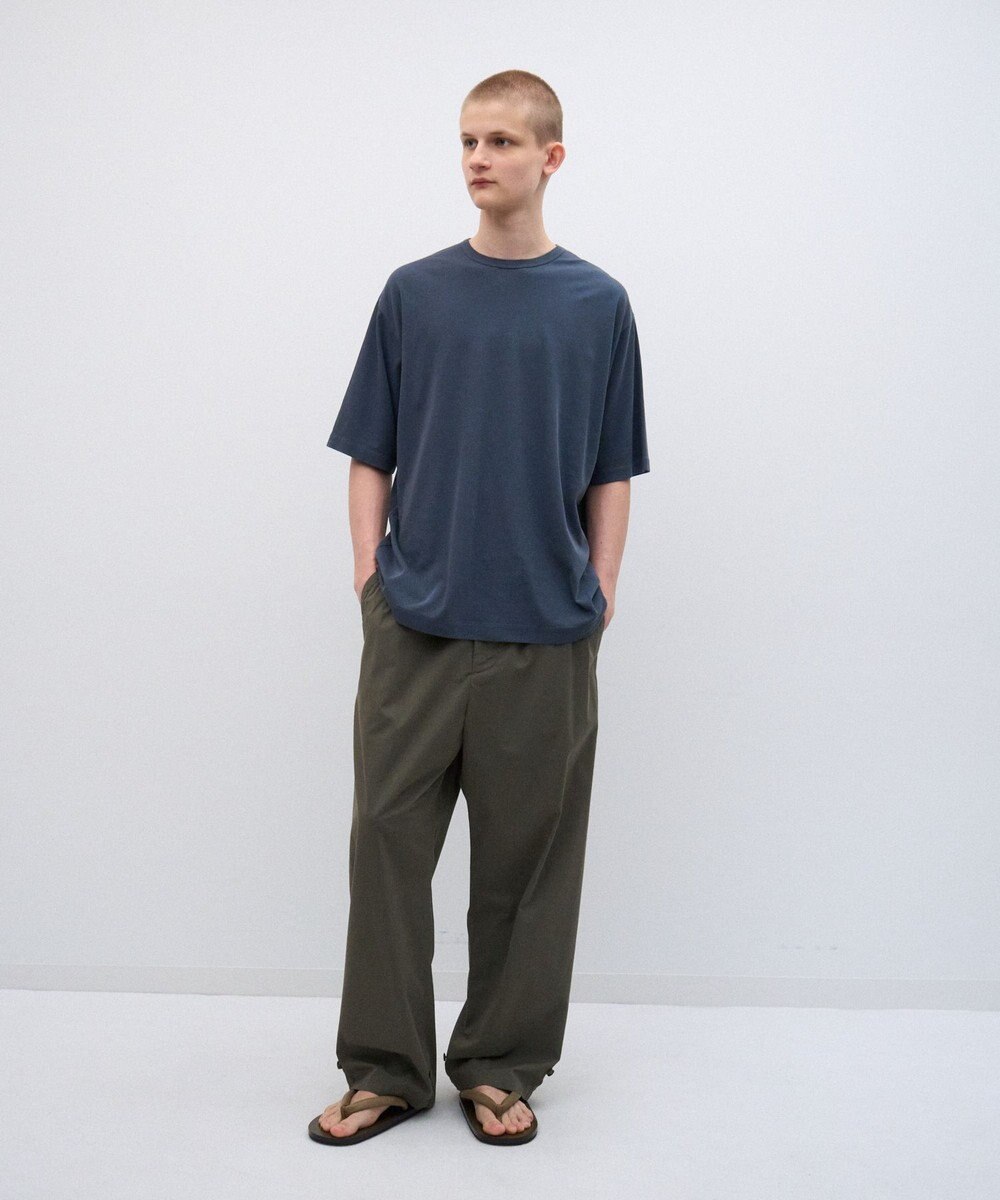 ATON LIGHT TC GABARDINE | ウォッシュドワイドパンツ - UNISEX 