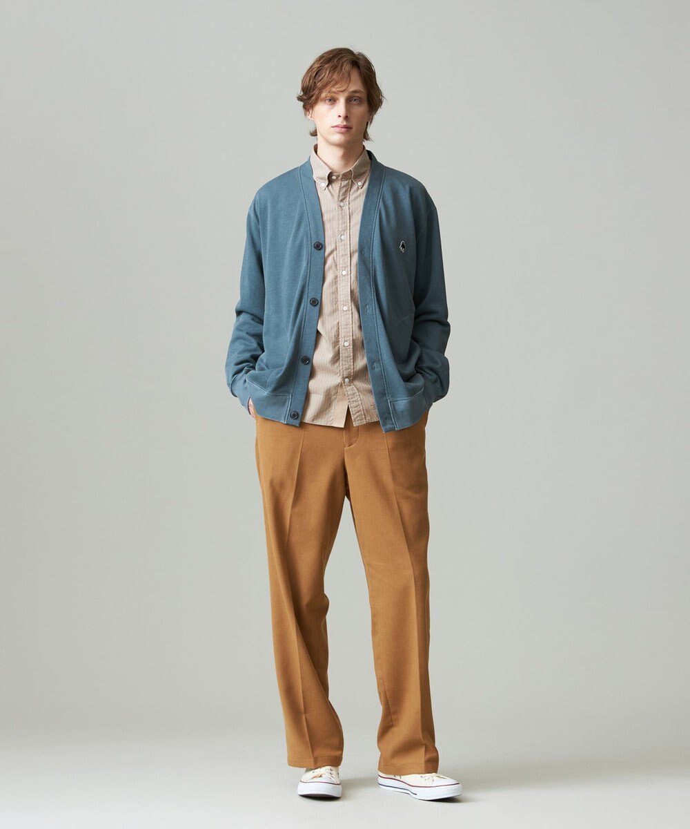 J.PRESS MEN 【WEB限定カラー有】バックブル スウェットカーディガン 