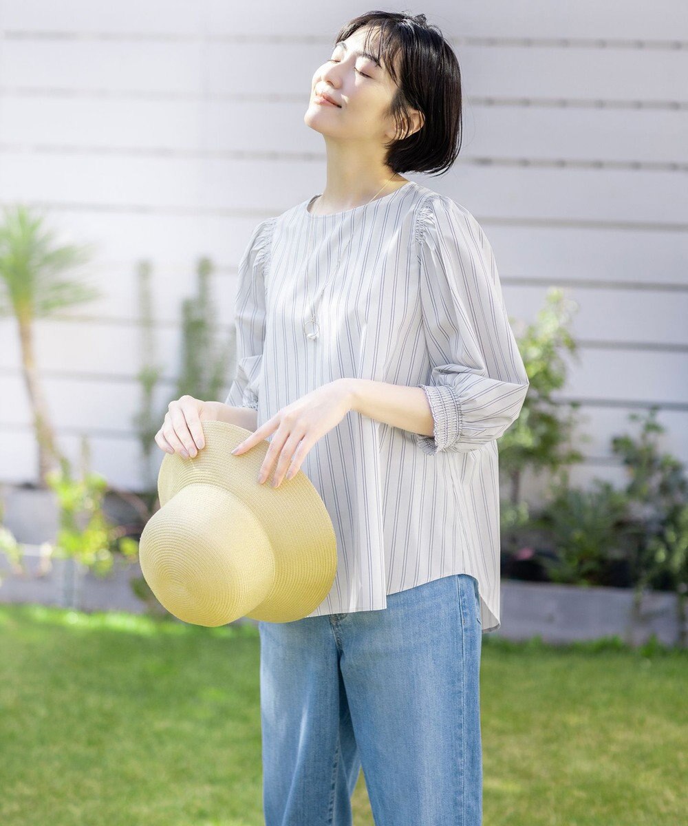 ANY 【吸水速乾/UVケア】プレート付ブレードハット 