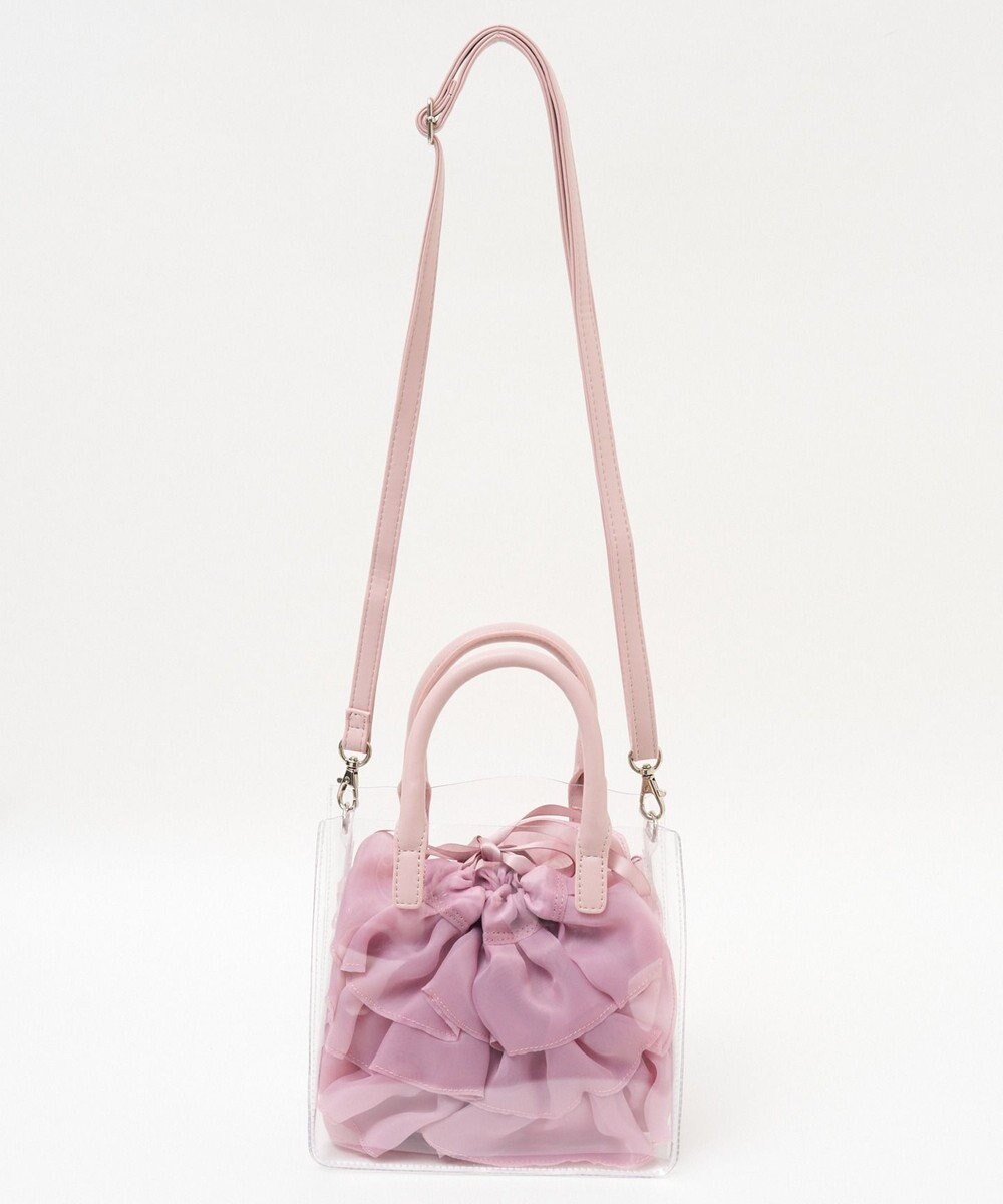 WEGO 巾着付きクリアショルダー 