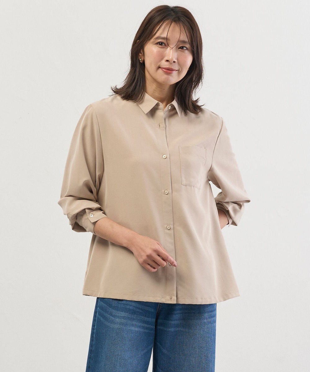 J.PRESS LADIES Springピーチ ブラウス 