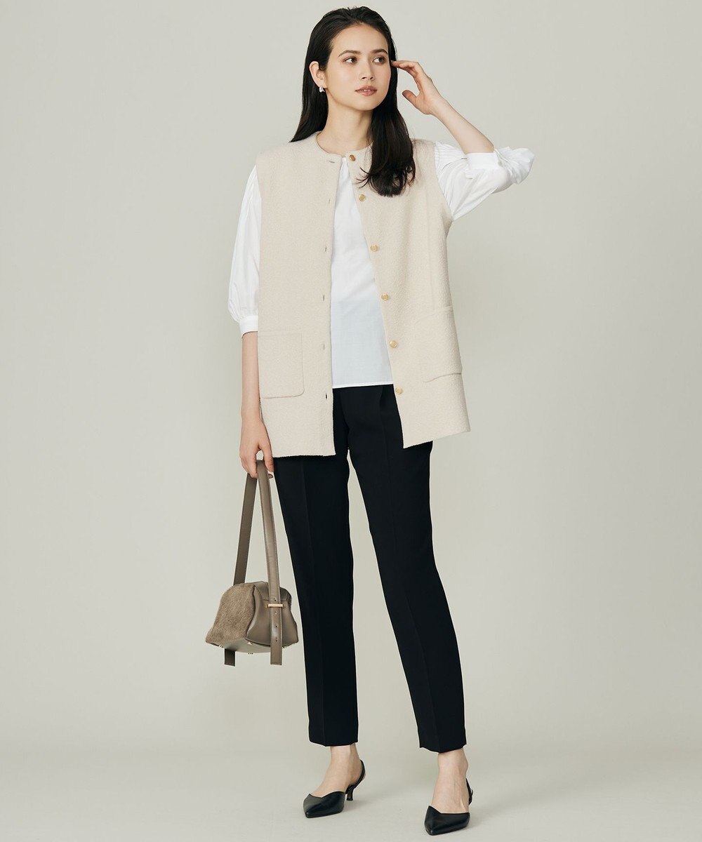 自由区 【カタログ掲載】ループボンディングニット ベスト 