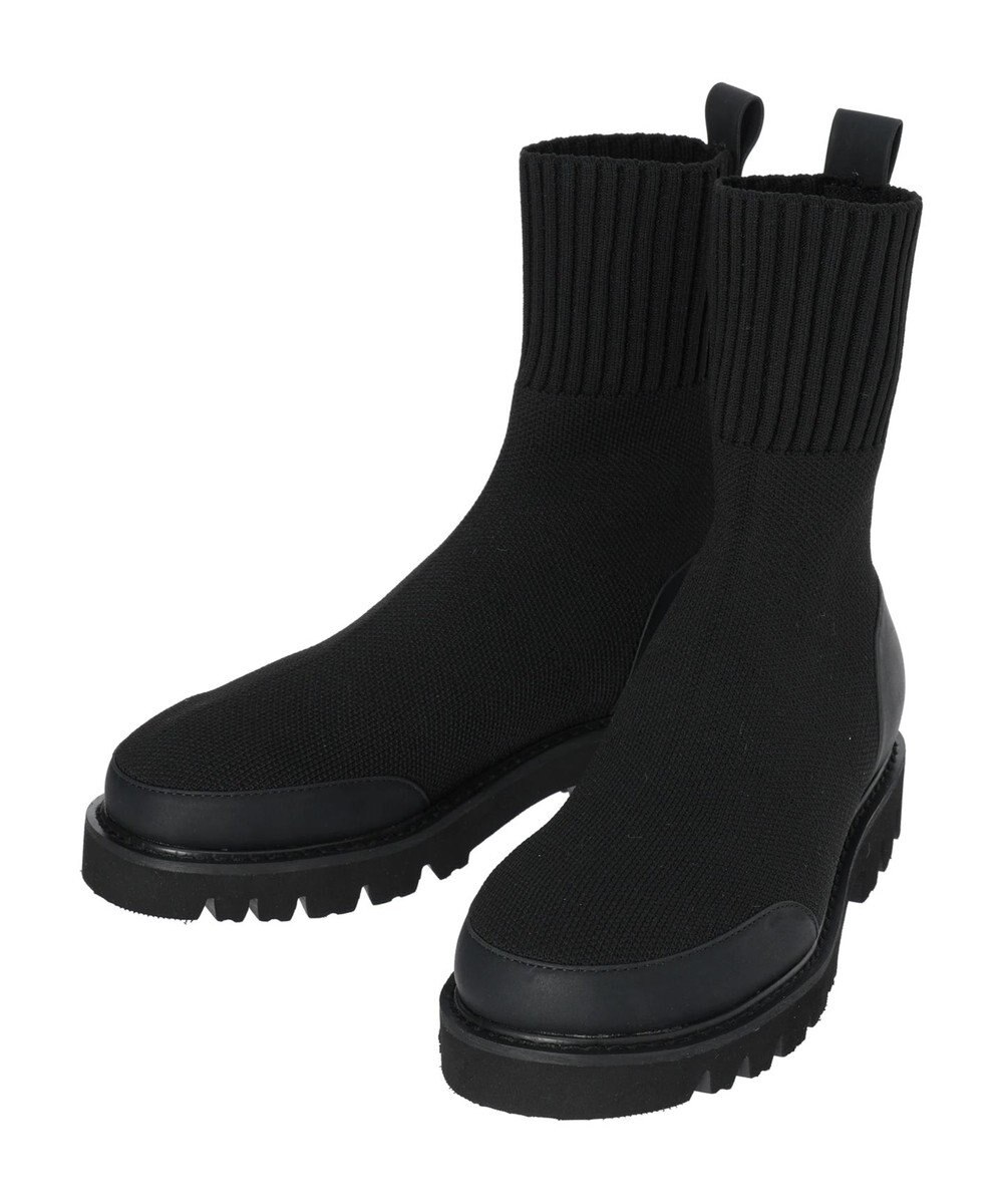 AMERICAN HOLIC ニットショートブーツ 