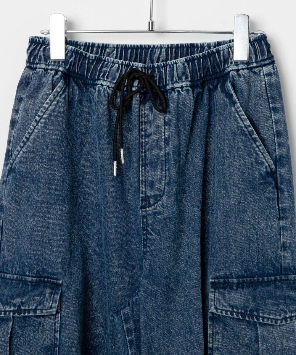 WEGO デニムパラシュートカーゴパンツ 