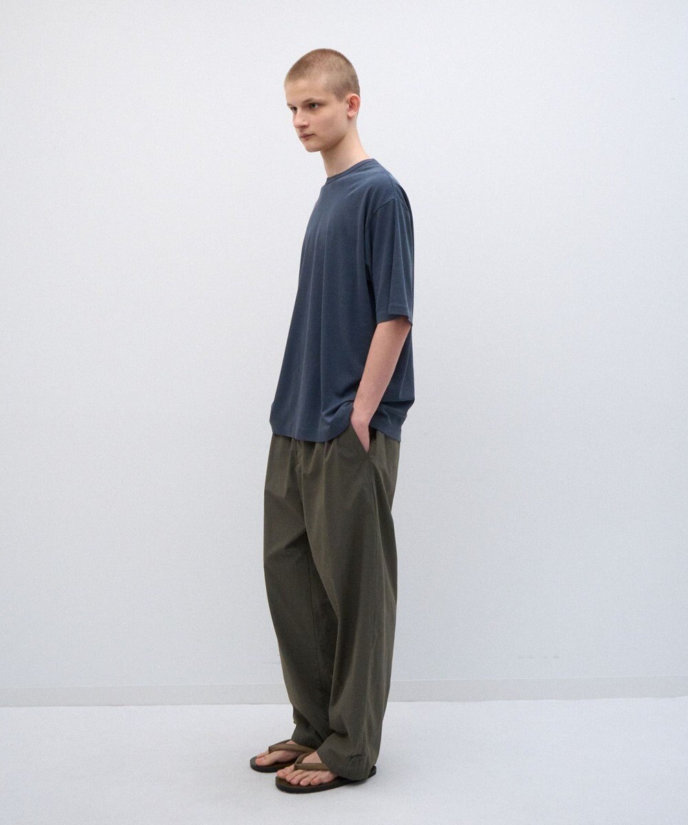 ATON LIGHT TC GABARDINE | ウォッシュドワイドパンツ - UNISEX 
