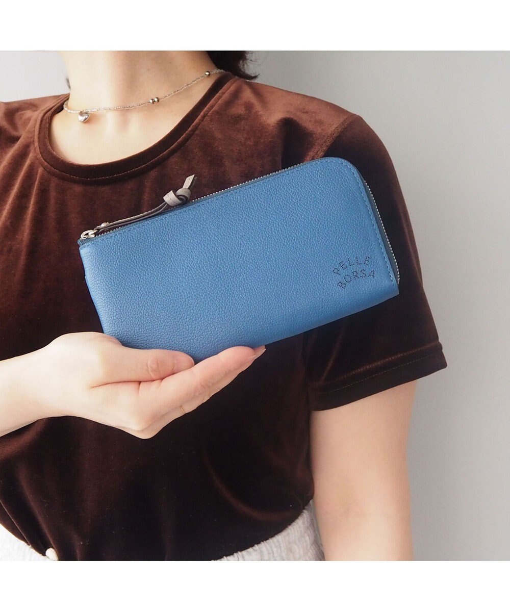 PELLE BORSA L字ファスナーコンパクト長財布 Very Goods ベリーグッズ 7204 