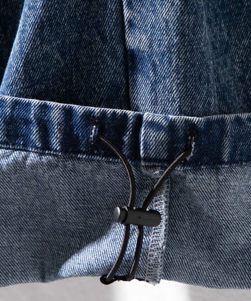 WEGO デニムパラシュートカーゴパンツ 