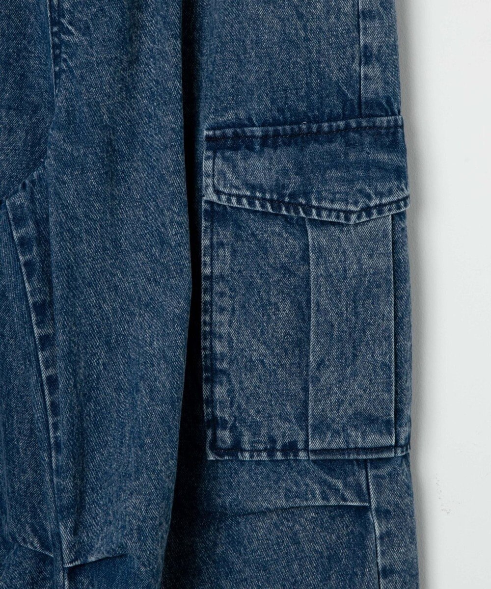 WEGO デニムパラシュートカーゴパンツ 