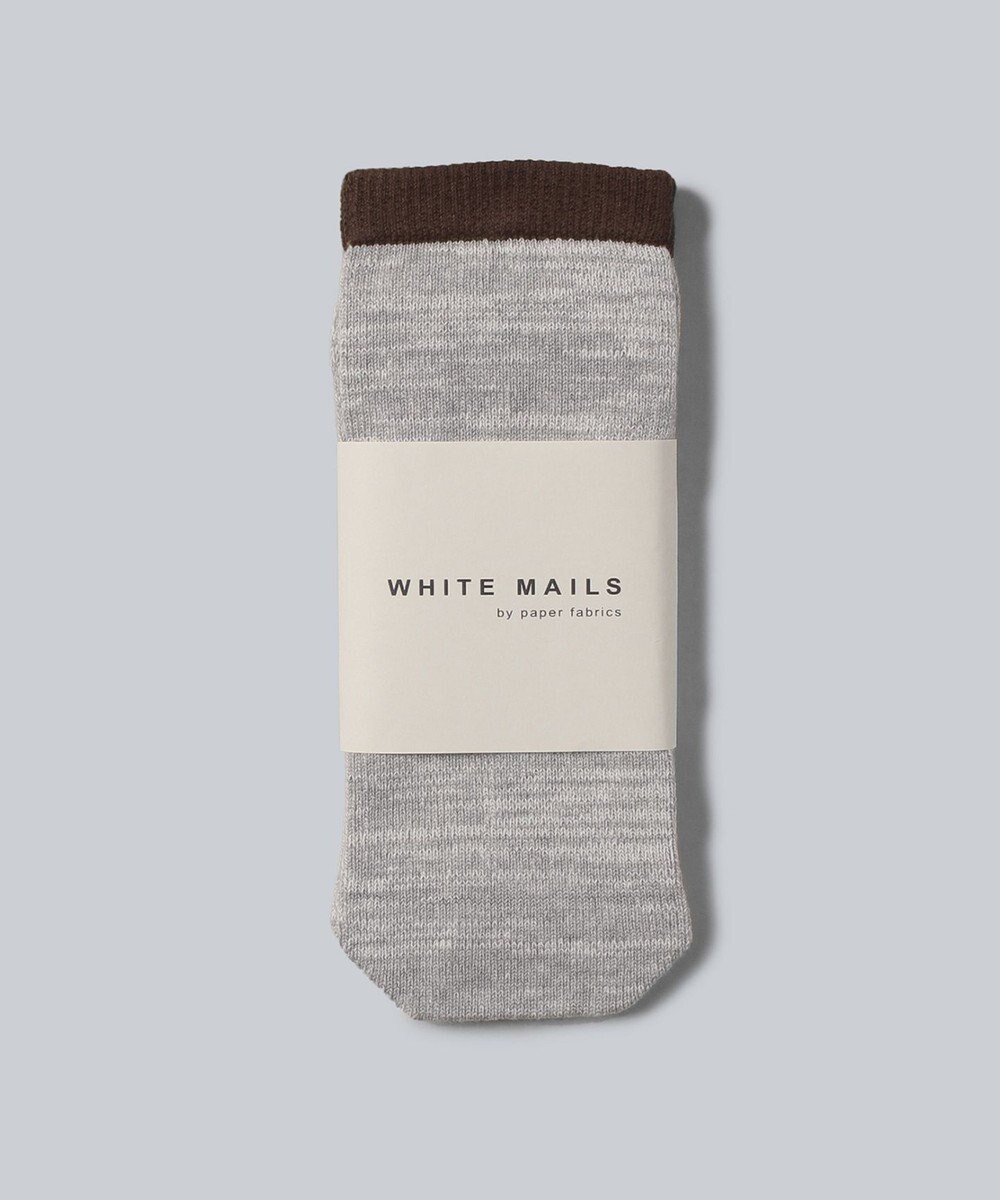 WHITE MAILS 【UNISEX】PAPER シークレット5本指ソックス 