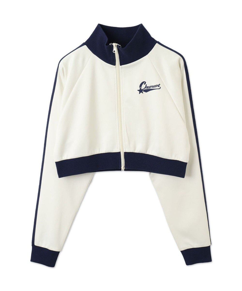 WEGO ロゴプリントトラックジャケット 