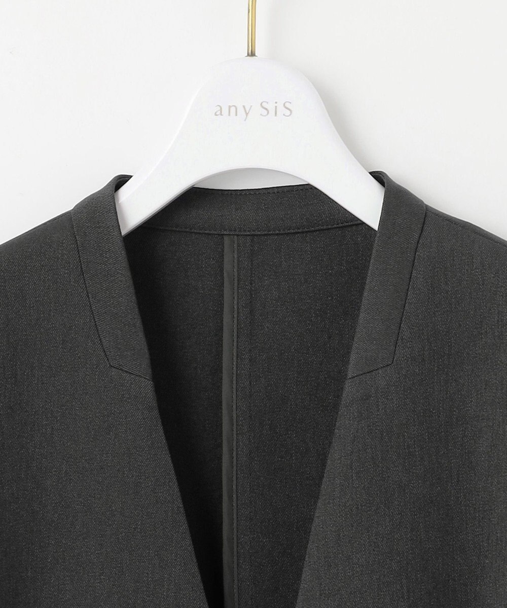 ANY SIS 【セットアップ対応】ビューティーツイルストレッチ ジャケット 