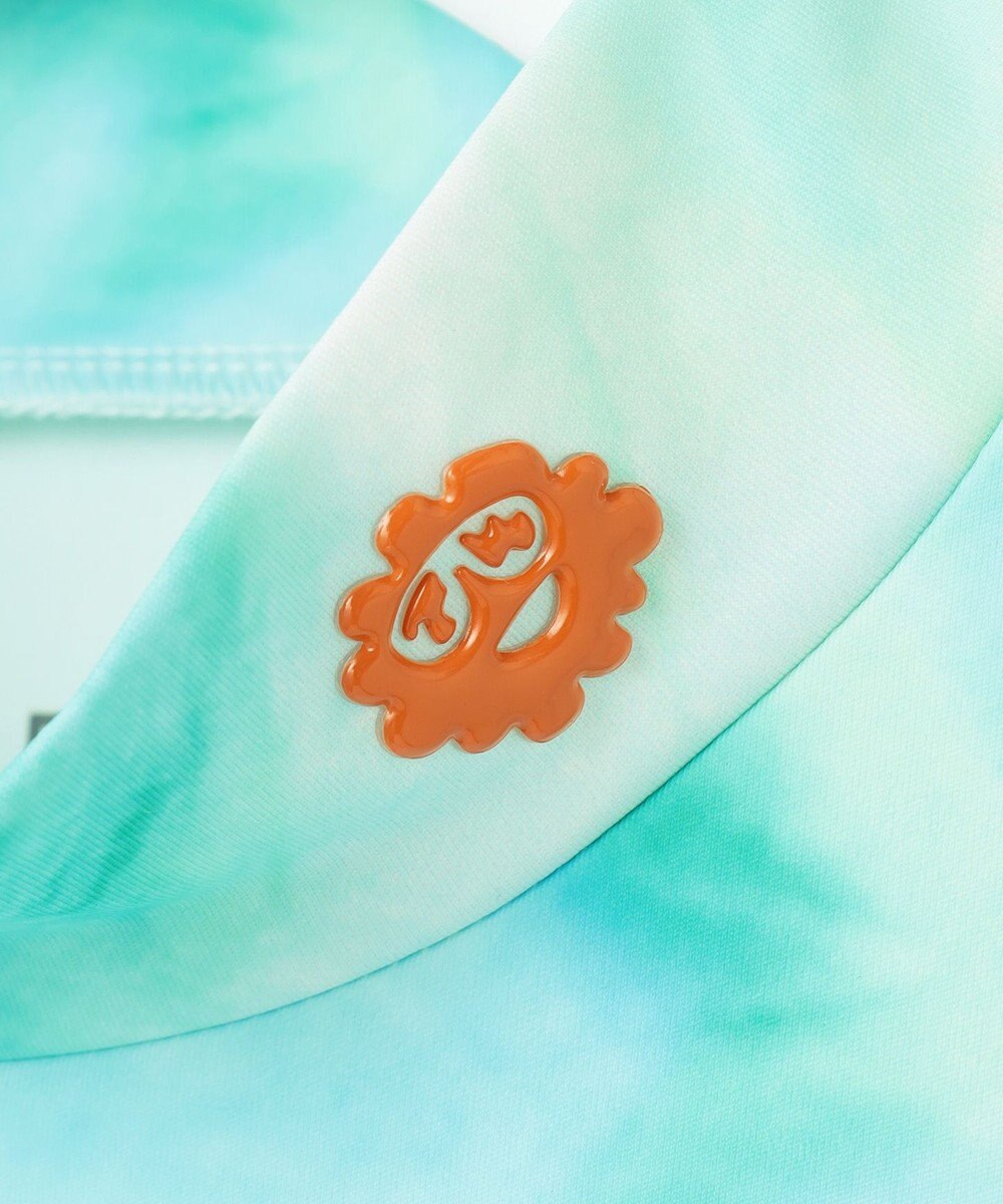 PW CIRCULUS 【吸水速乾 / UV遮蔽率99.5%  UVカット / ストレッチ】【MEN】タイダイ柄モックネックT ゴルフ 