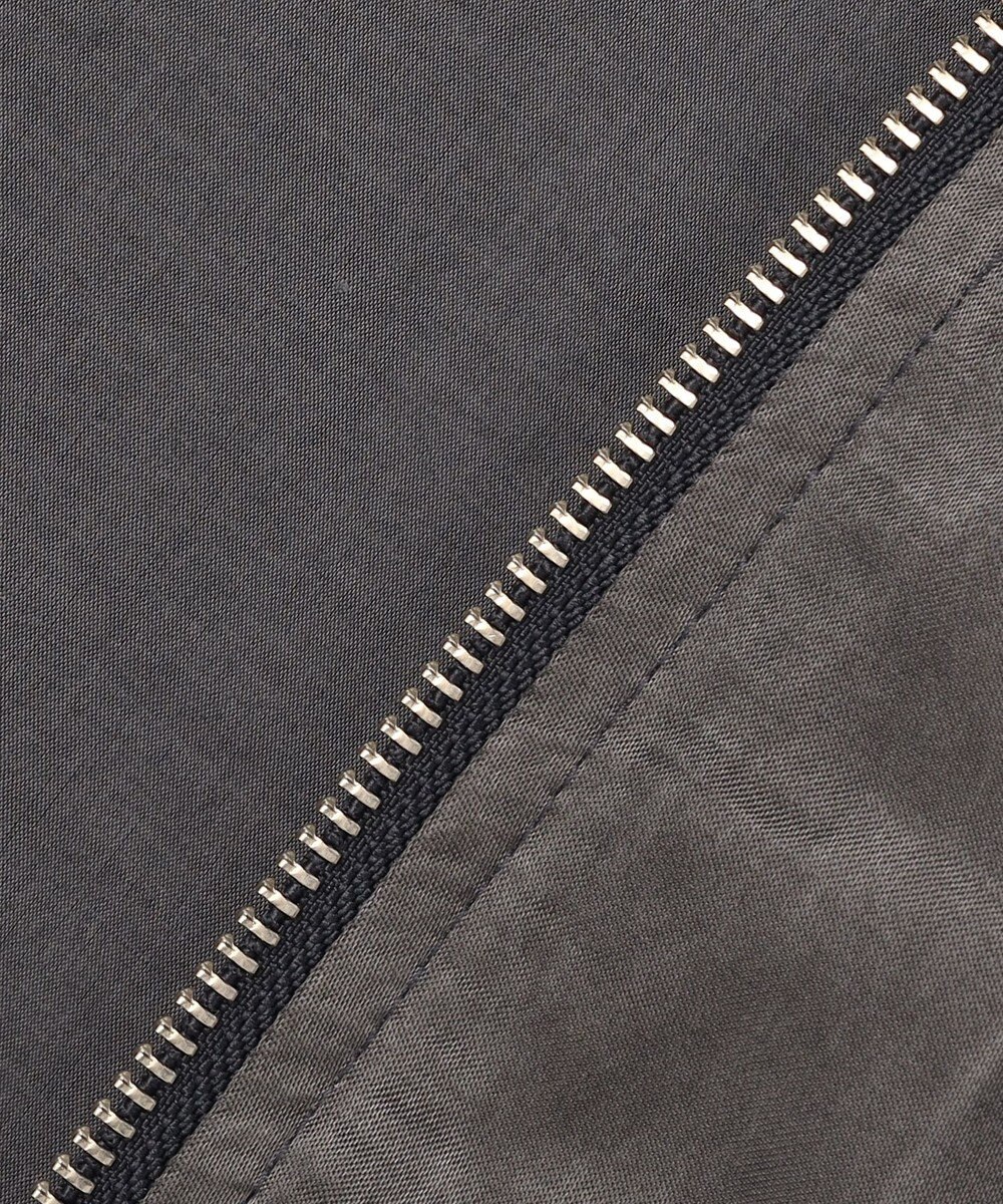 J.PRESS MEN 【J.PRESS ORIGINALS】Bleach Viscose Cotton Satin Flight Jacket / Japan Made 