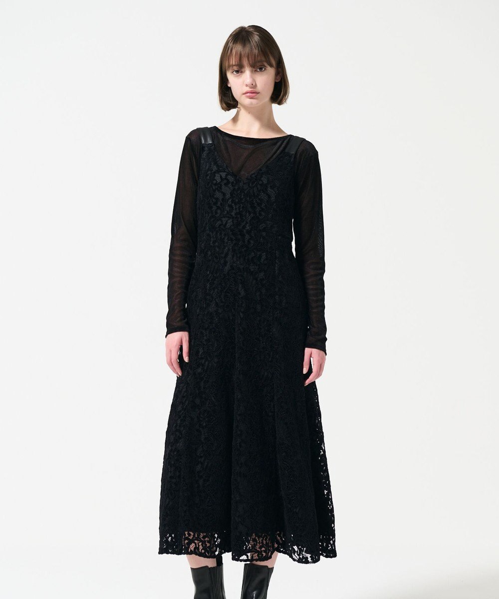 GRACE CONTINENTAL モールレースキャミワンピース 