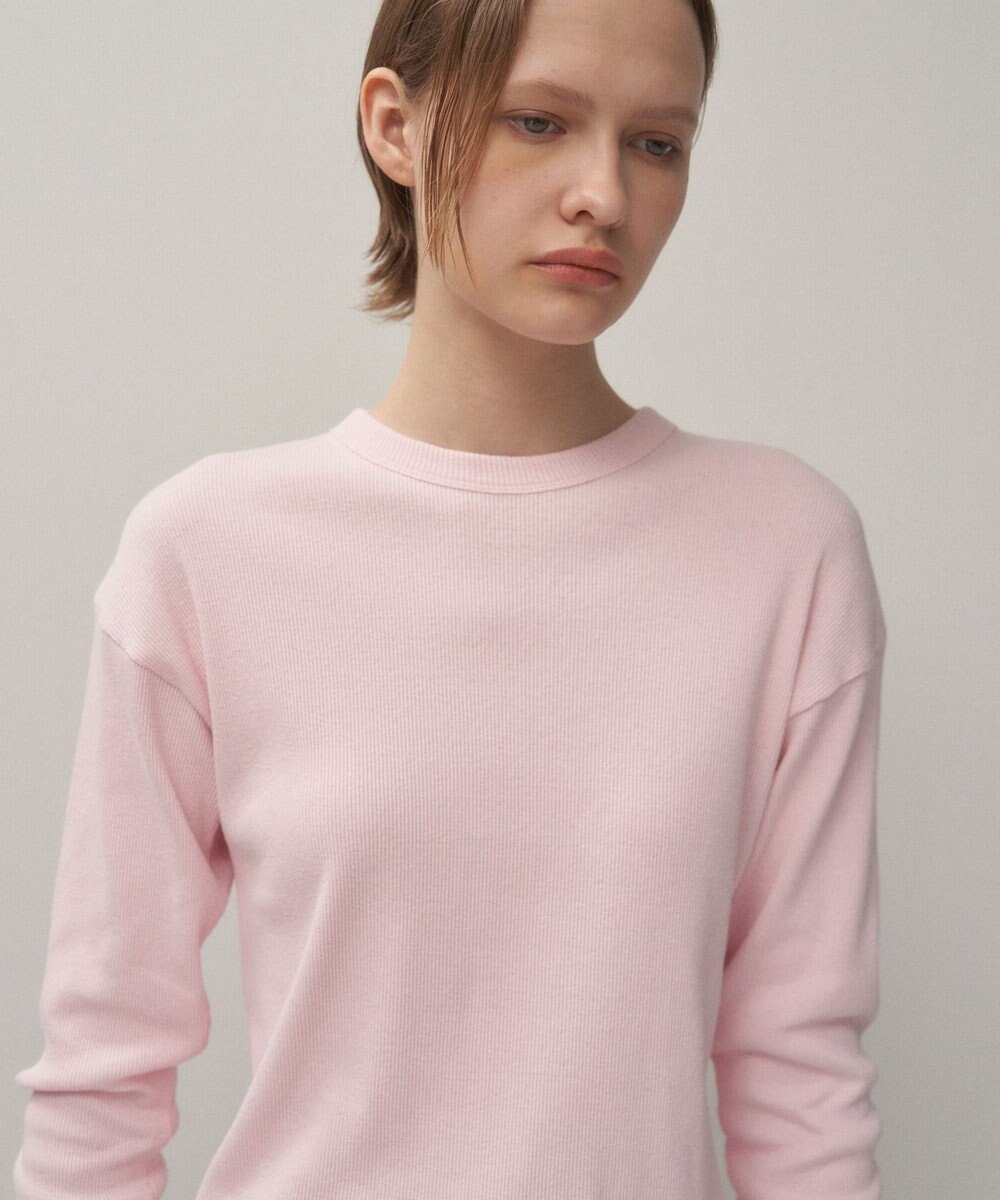 ATON RECYCLE SUVIN RIB | ロングスリーブＴシャツ 