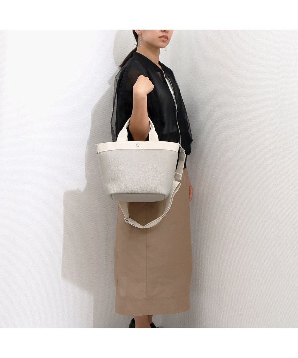 UNBILLION カシュカシュ cachecache / シュリンク舟型2wayトート 