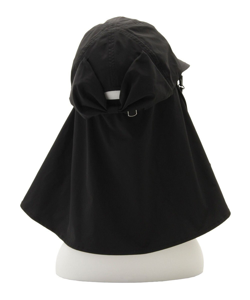 MOONBAT 【遮光100％/UVカット100％】フワクール (Fuwacool)  日差しを完全遮断バッククリボンワイドキャップ　遮光100　UV100 