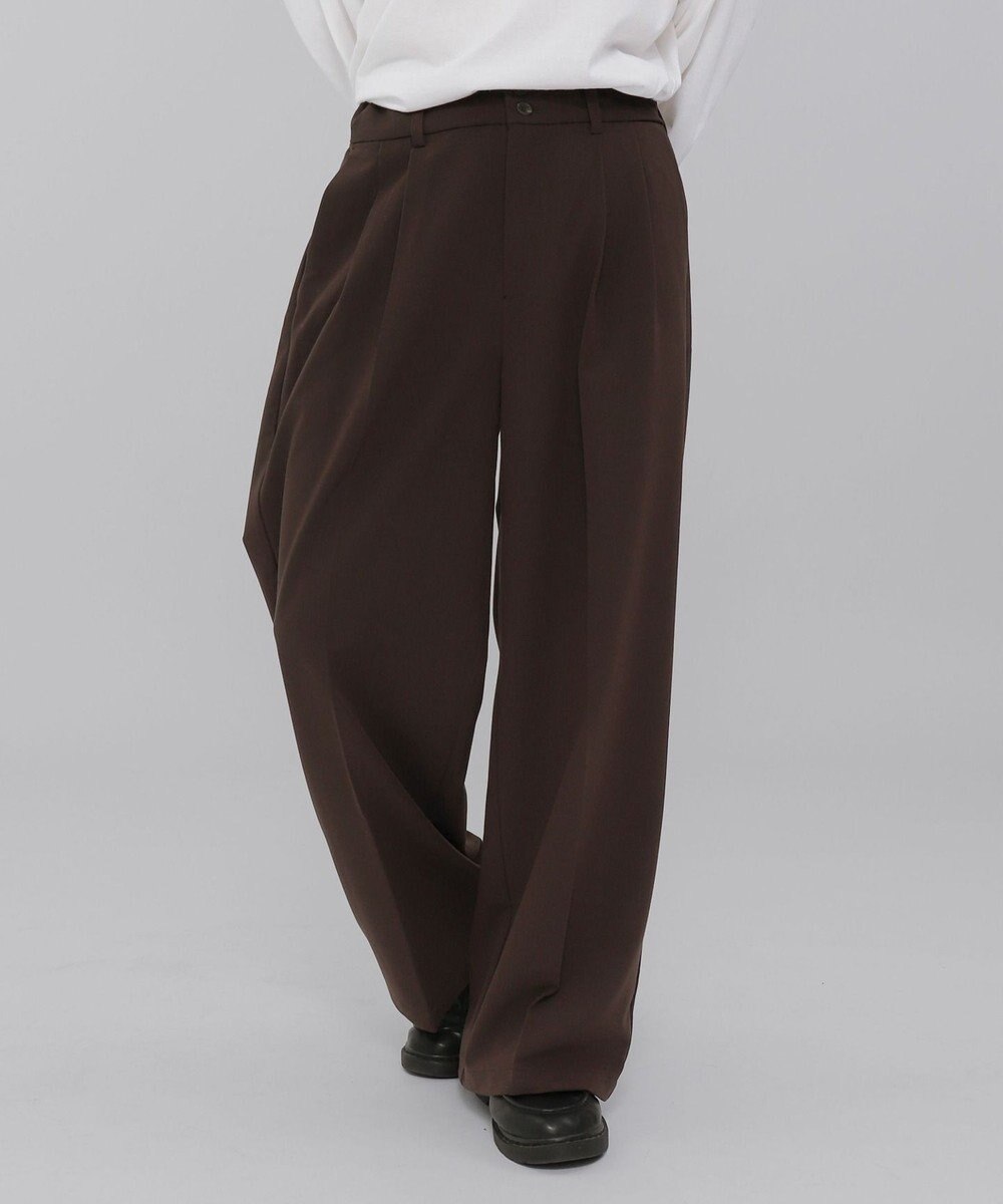 WEGO 【ユニセックス着用ITEM/SMLサイズ展開】バギースラックス 