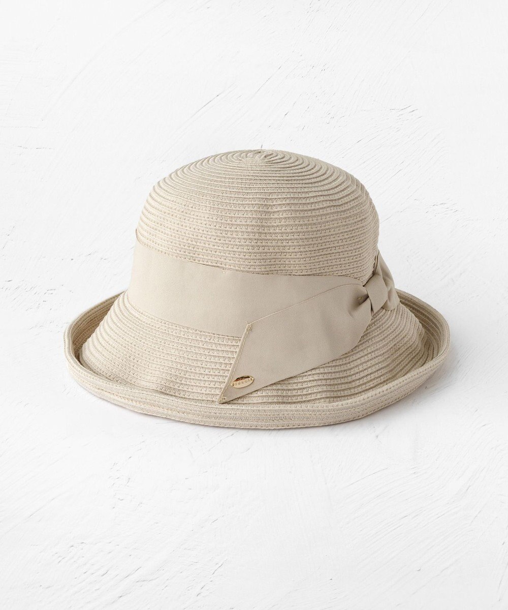 TOCCA 【UV90%以上カット・吸水速乾・抗菌防臭・洗える・サイズ調整可】POINT OF RIBBON BRAIDHAT 帽子 
