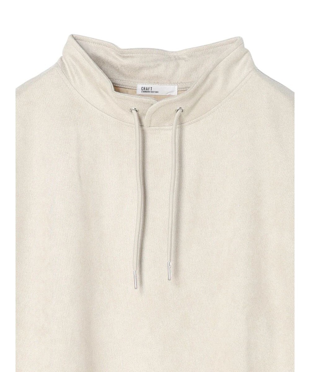 CRAFT STANDARD BOUTIQUE フェイクスエードスタンドプルオーバー 