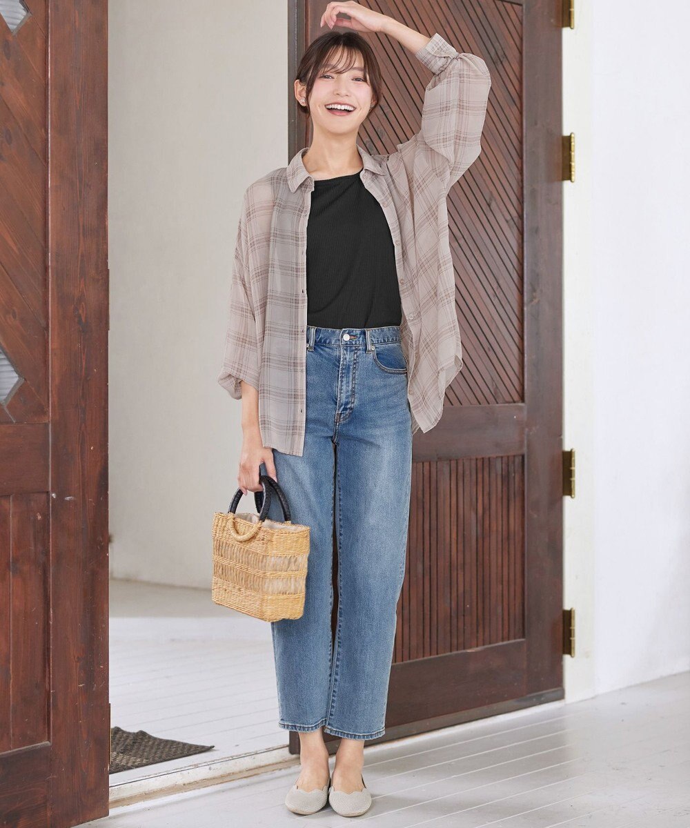 Tiaclasse シアーシャツ＋タンクトップセット（2点セット） 