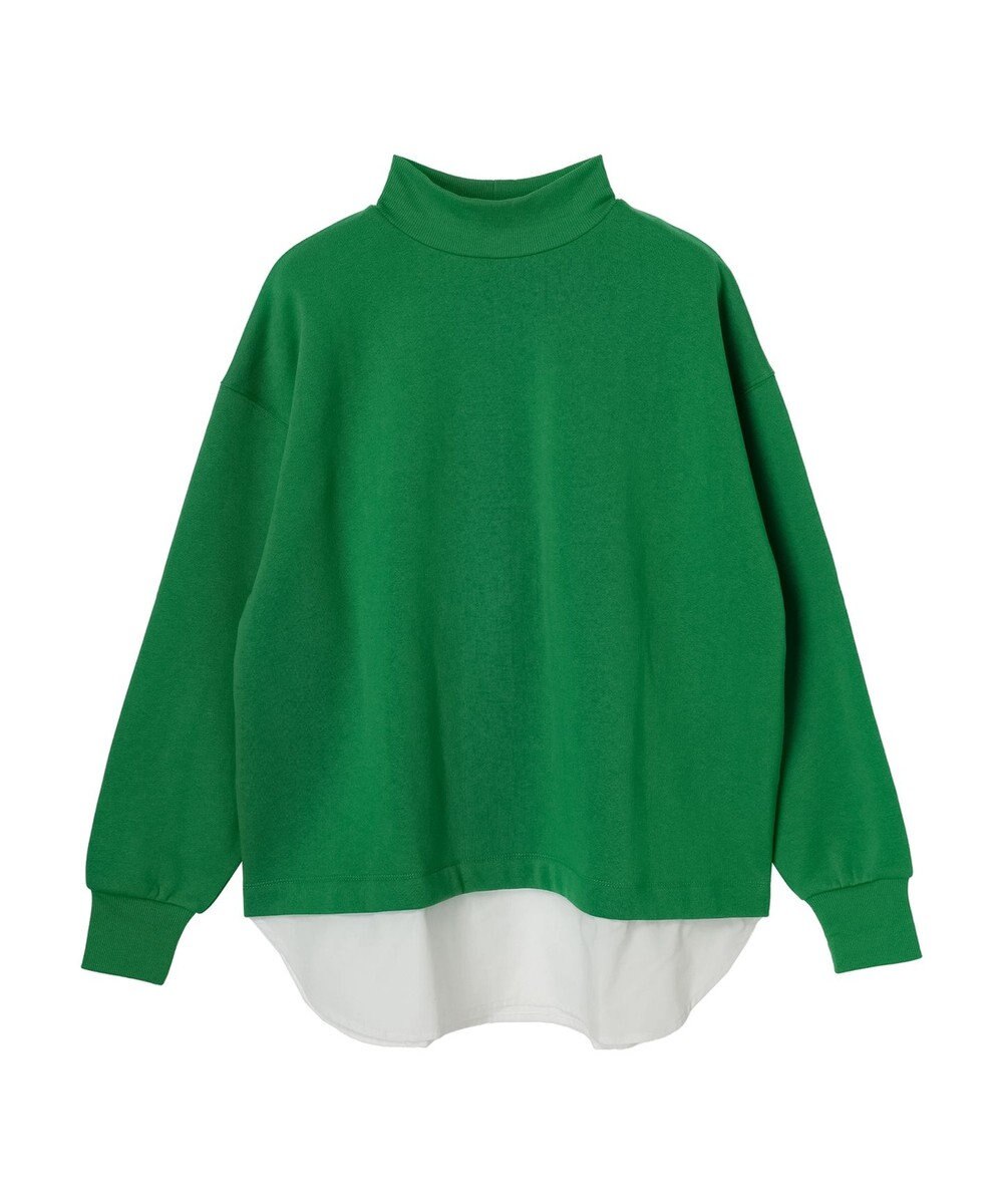 Green Parks 裏起毛ドッキングチュニック 