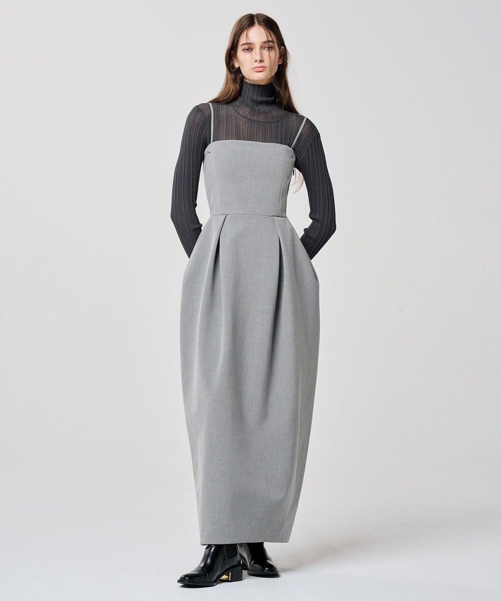 uncrave シアーニット タートルネック トップス（uncrave WHITE） 