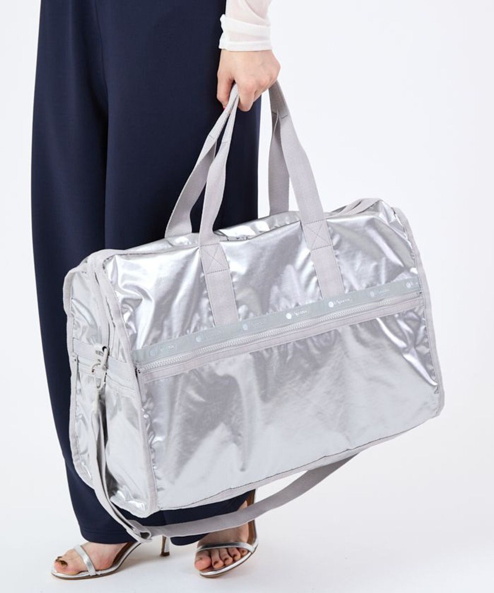 LeSportsac DELUXE LG WEEKENDER/フロストシルバーシャイン 